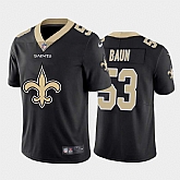 Nike Saints 53 Zack Baun Black Team Big Logo Vapor Untouchable Limited Jersey Dzhi,baseball caps,new era cap wholesale,wholesale hats